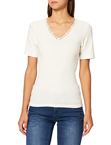 Susa - Angora Spenzer S8050920, Abbigliamento Da Donna, Bianco(Weiß (Wollweiß S115)), M