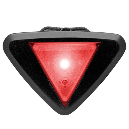 Uvex Plug-In Led Xb044 Luce, Adatto A Uvex Quatro Junior, Luce Fissa E Lampeggiante, Black-Red, One Size