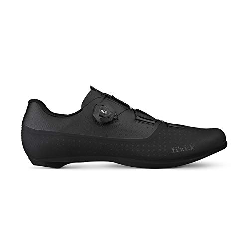 Fizik R4 Overcurve, Scarpe Da Bici Unisex Adulto, Black-Black, 45