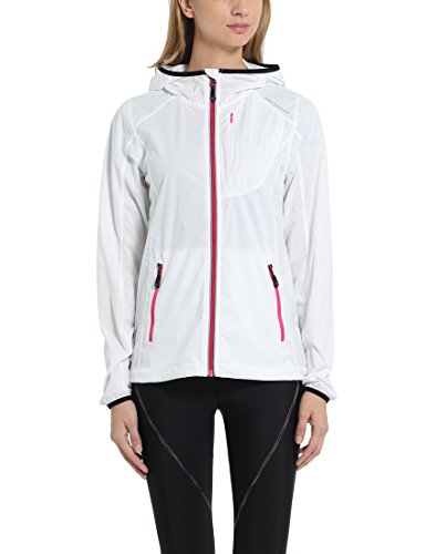 Ultrasport Giacca Multifunzionale Da Donna Eldy, Tecnologia Ultraflow 3.000, Bianco, Xs