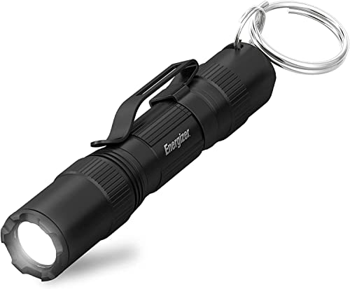 Energizer, Torcia Tattica A Led Energizer, Mini Torcia Portachiavi Per Emergenze, Torcia Compatta Resistente All'Acqua, Confezione Da 1