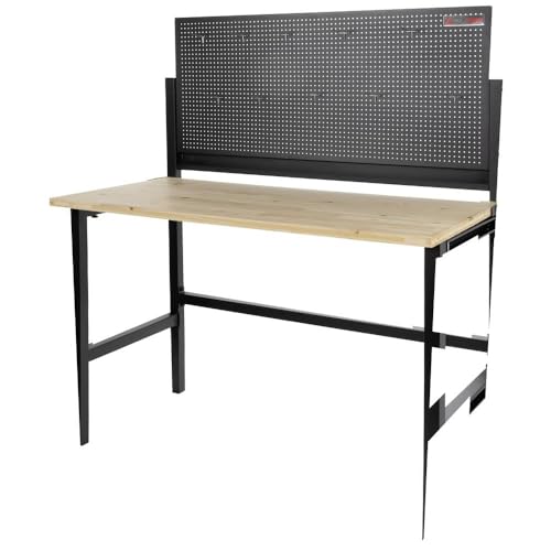 Holzmann Maschinen Wb142Fold Holzmann Banco Da Lavoro Pieghevole (L X A X P) 1215 X 1420 X 646 Mm