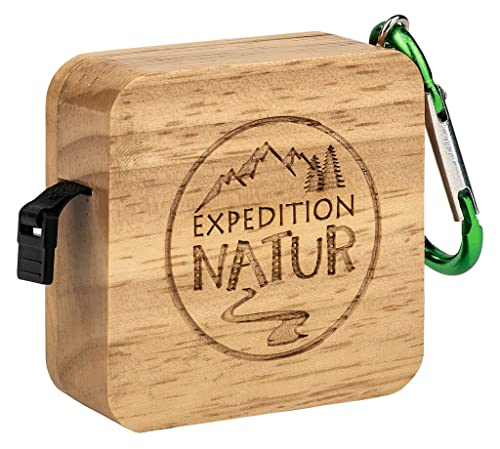 Moses. Expedition Natur - Metro A Nastro Con Moschettone, Flessibile, Con Stop & Go, Misura Del Nastro Tascabile Autoavvolgente Per Bambini, Suddivisi