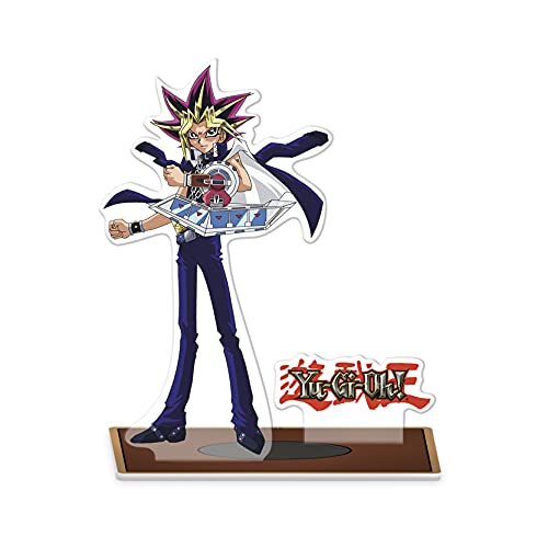 Abystyle Yu-Gi-Oh! - Yami Yugi Figure 2D In Acrilico Trasparente Con Base E Logo 11Cm