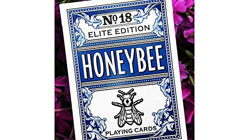 Solomagia Mazzo Di Carte Honeybee Elite Edition (Blue) Playing Cards - Giochi Di Magia E Prestigio