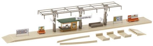 Faller 120188 - Banchina Con Chiosco, 53 Mm