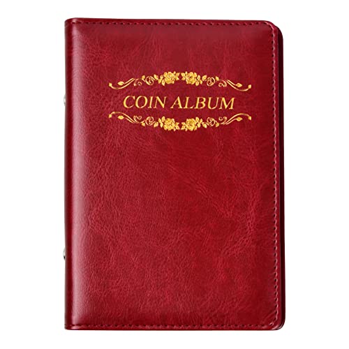 Vesaneae Album Da Collezione Di Monete, Album Per Monete Da 120 Tasche, Album Monete 2 Euro, Album Della Collezione Di Monete, Porta Monete Da Collezi