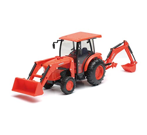 New-Ray S.R.L- Kubota 1:50 Die Cast Snow Groomer, Multicolore, 846092