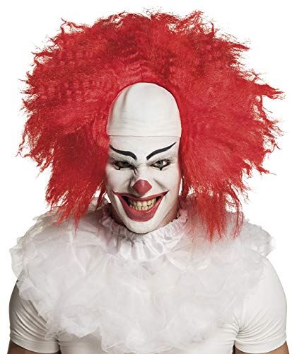 Boland Parrucca Horror Clown Con Capelli Rossi E Calotta