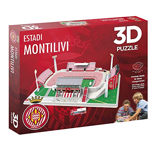 Eleven Force Estadio Municipal Puzzle Stadio 3D Montilivi (Girona) (10834), Multicolore, 1