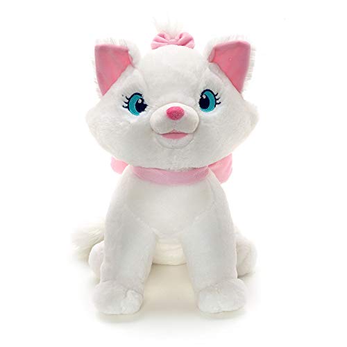 Disney Store Bambola Ufficiale Di Peluche Media Minou, Gli Aristogatti 32 Cm, Personaggio Classico Micio Coccoloso In Posizione Eretta, Con Dettagli R