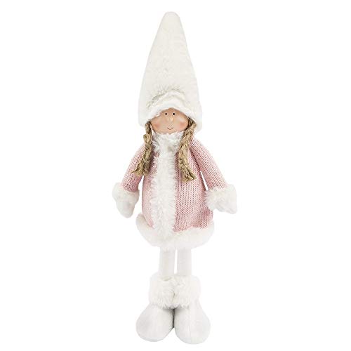 Ideen Mit Herz, Graziosa Bambola Invernale, Gnomo Di Natale, Decorazioni Natalizie, Decorativa (Helene, In Posizione In Piedi, Alta 42 Cm)