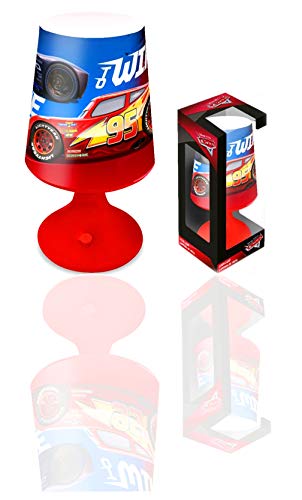 Disney - Lampada Da Tavolo Cars Wd19744 Rosso