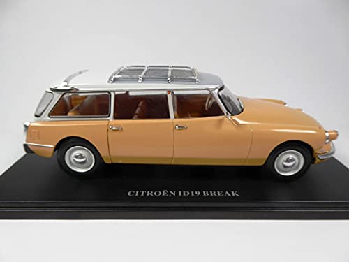 Opo 10 - Auto Compatibile Con Citroen Id 19 Break - Hachette 1/24 (Cit02)