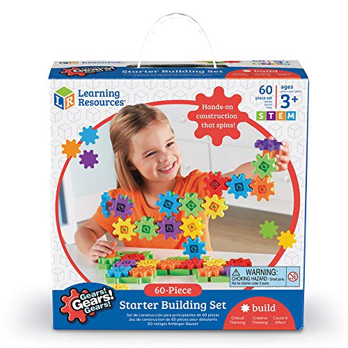 Learning Resources Set Di Costruzioni Di Partenza Gears Gears Gears