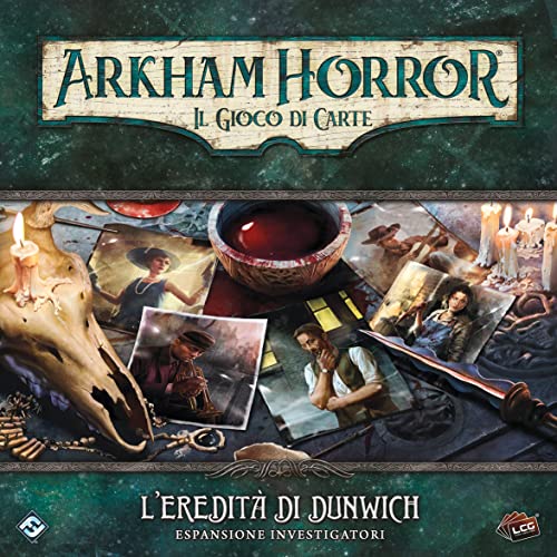 Asmodee - Arkham Horror Il Gioco Di Carte: L'Eredità Di Dunwich, Espansione Investigatori, Edizione In Italiano, 9672