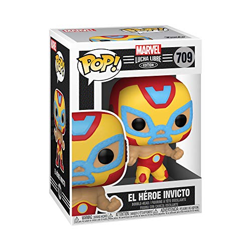 Funko Marvel Luchadores Iron Man - Figura In Vinile Da Collezione - Idea Regalo - Merchandising Ufficiale - Giocattoli Per Bambini E Adulti - Comic Bo
