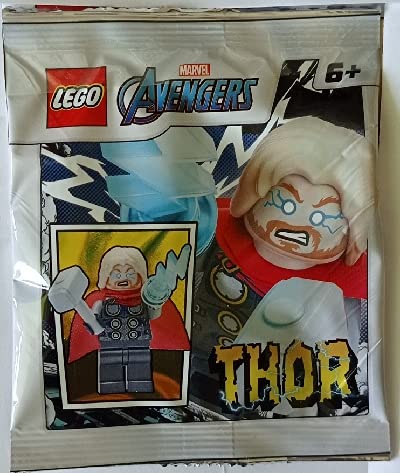 Lego Super Heroes Thor Minifigure Foil Pack Set 242105 (Insaccato)