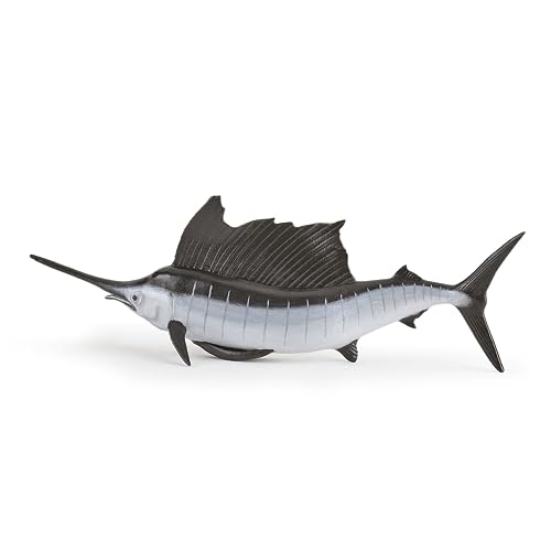 Papo - Statuetta Grande - Espadon-Voilier, Splendeur Marine, Giocattolo Per Bambini Dai 3 Anni - Scoperta Degli Animali Marini