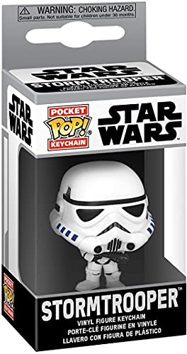 Funko Pop! Keychain: Star Wars - Stormtrooper- Mini Figura In Vinile Da Collezione Novità Portachiavi - Riempitivi Per Calze - Idea Regalo - Merchandi