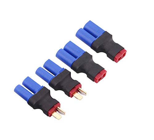 2 Paia Senza Fili Deans T A Ec5 Spina Femmina Maschio Adattatore Connettore Wireless Per Rc Fpv Drone Car Lipo Nimh Caricabatteria Esc