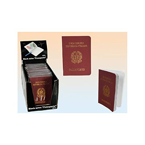 Block Notes A Forma Di Passaporto