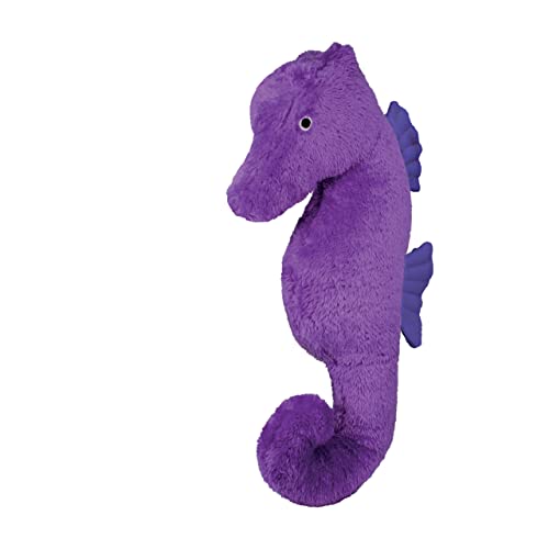 Deluxebase Ecobuddiez - Cavalluccio Marino Animali Morbidi Di Peluche Medi Ricavati Da Bottiglie Di Plastica Riciclate. Regalo Eco-Friendly Simpatico 