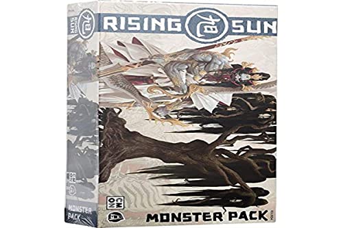 Asmodee- Rising Sun Monster Pack Espansione Gioco Da Tavolo Con Splendide Miniature, Colore, 10303