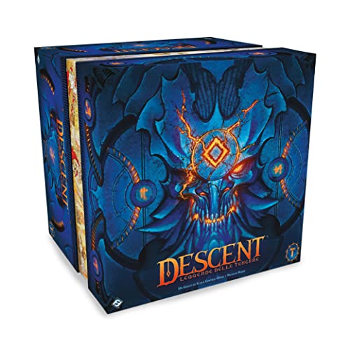 Asmodee - Descent: Leggende Delle Tenebre - Gioco Da Tavolo Con App, 1-4 Giocatori, 14+ Anni, Edizione In Italiano
