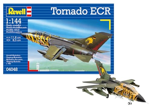 Revell- Tornado Ecr Modello Di Aereo, Scala 1:144, Multicolore, 04048