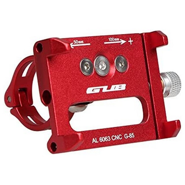 GT SUPPORTO DA MANUBRIO MOTO BICI 23GT CLIP REGOLABILE IN ALLUMINIO RED 78FFB9A