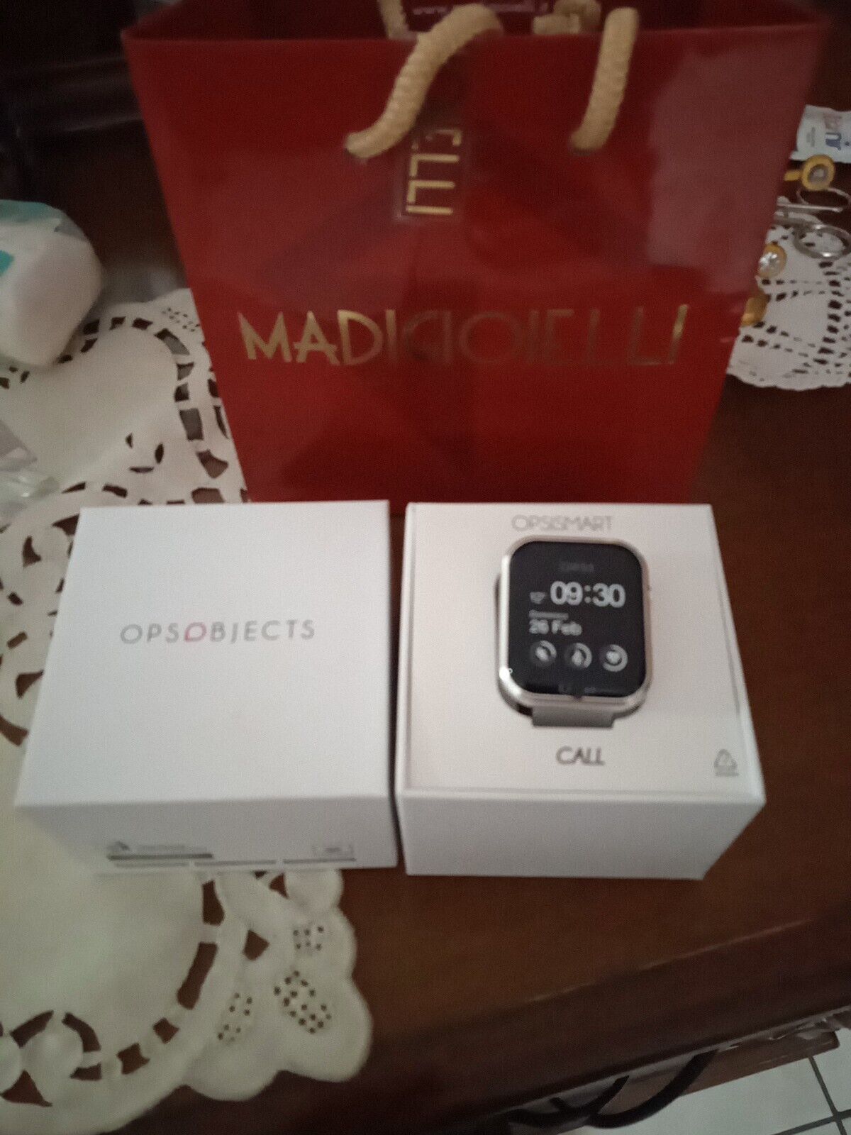 Smartwatch Smart Watch OPS Objects Call OPSSW-15 Unisex orologio telefono acciai