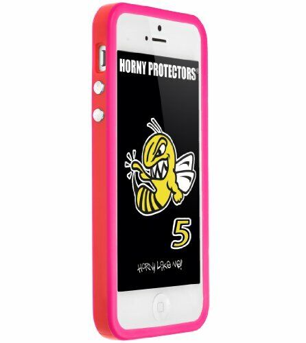HORNY PROTECTORS-Custodia Bumper per iPhone 5, colore (C4S)