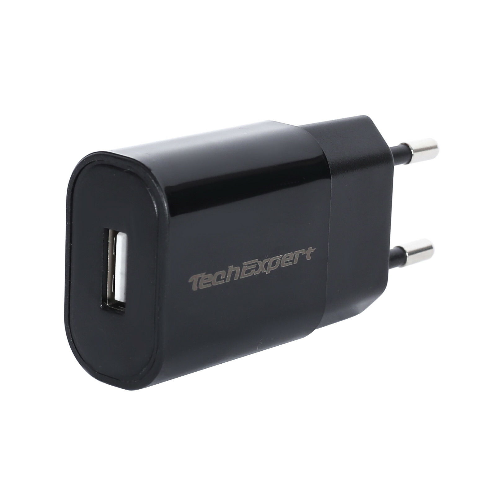 Caricabatterie con porta USB per iPhone 5, 4, 4S, 3GSe 3G e iPod Touch, nero