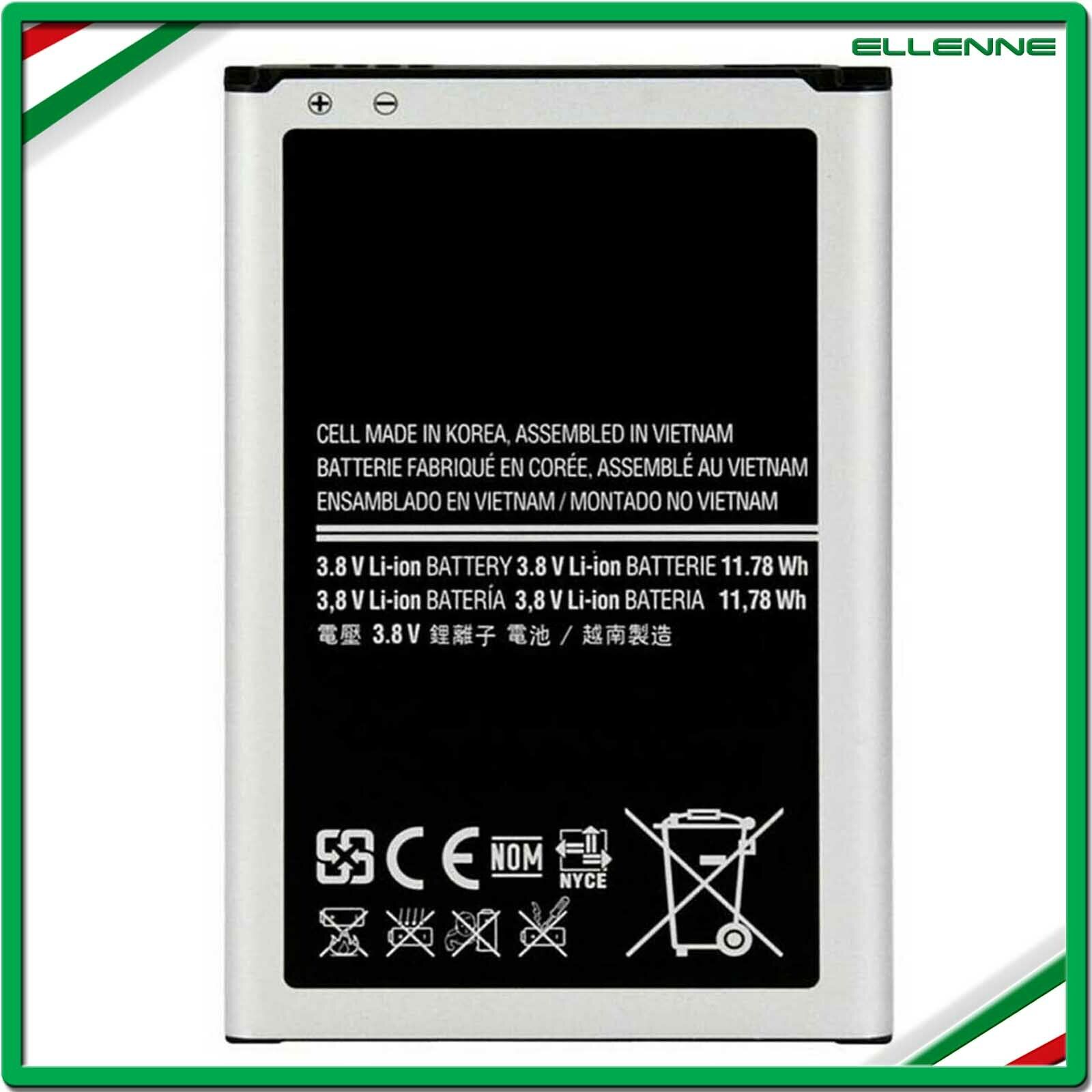 BATTERIA PER SAMSUNG GALAXY NOTE 3 NEO MINI N7500 EB-BN750BBE SOST. ORIGINALE