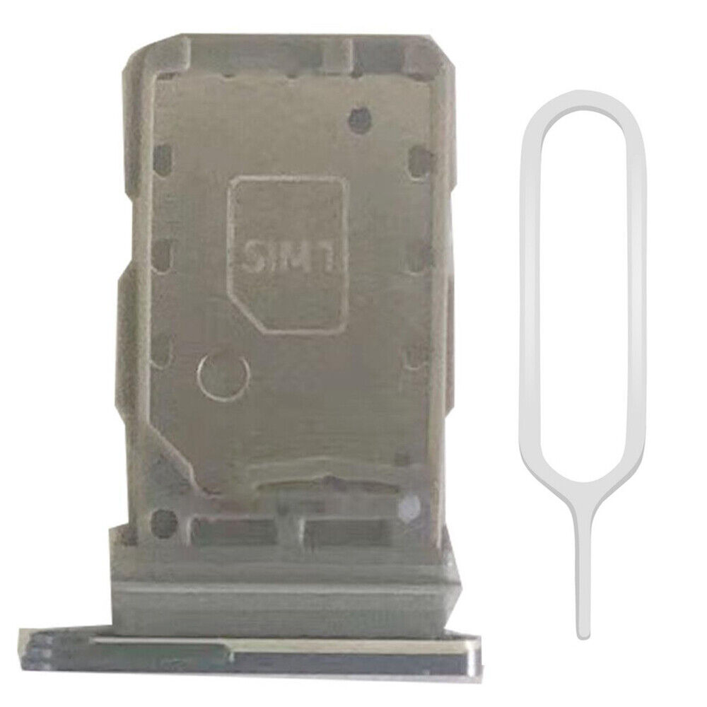 Doppio Vassoio Carta SIM per Samsung Galaxy S21 5G/S21 - 6.2 inch - Bianco
