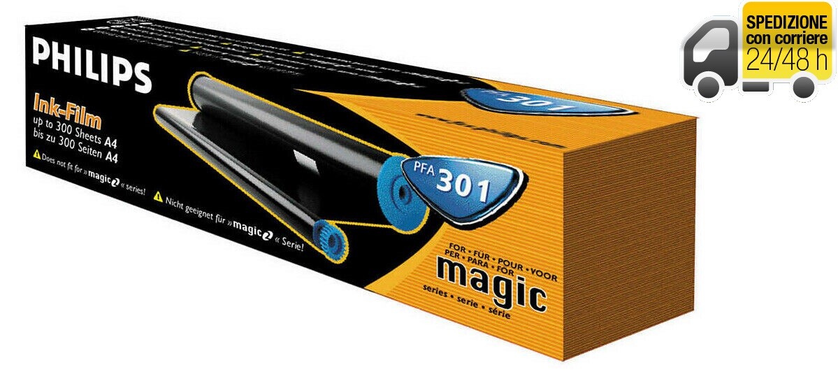 PHILIPS PFA-301 PFA301 TTR ORIGINALE Magic 1 NUOVO FAX