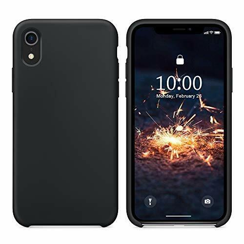SURPHY Cover iPhone XR Silicone, Custodia iPhone XR Silicone Slim Cover (M4Q)