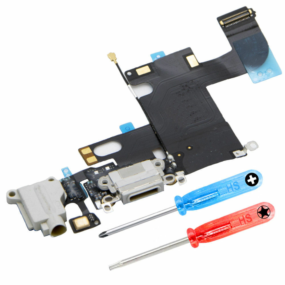 Dock Connector Power Socket Jack per iPhone 6 - Nero