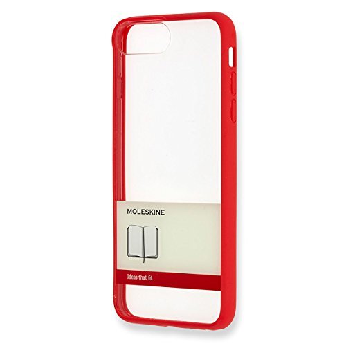 Moleskine Transparent Hard Case with Elastic Band Graphic - Hard Case for iPhone