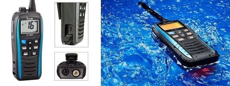 ICOM IC-M25 EURO RTX VHF PALMARE NAUTICO GALLEG.INDIV.LUMIN.129003