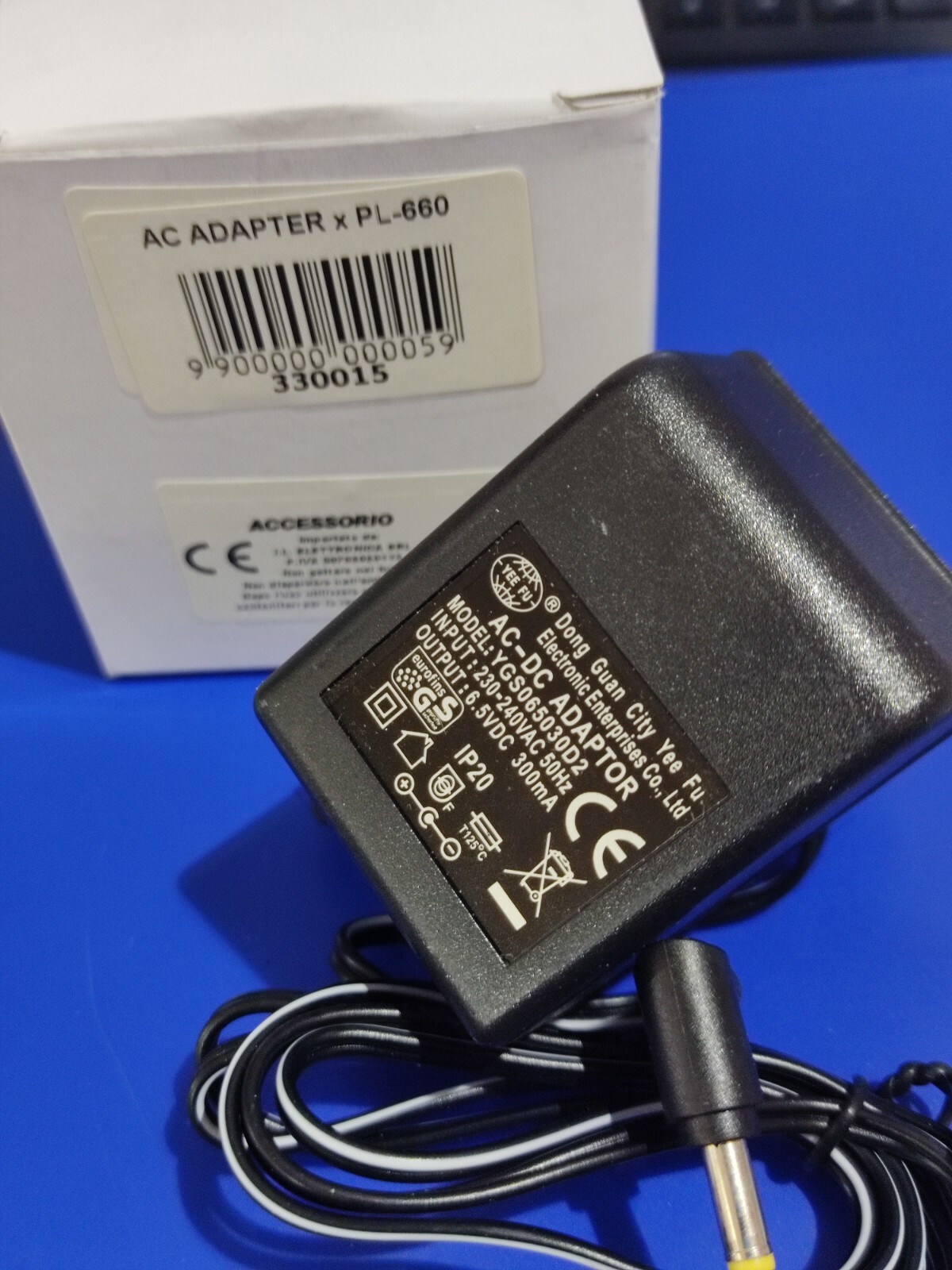 TECSUN CH PL660 adattatore 220Vac originale per PL-660 330015
