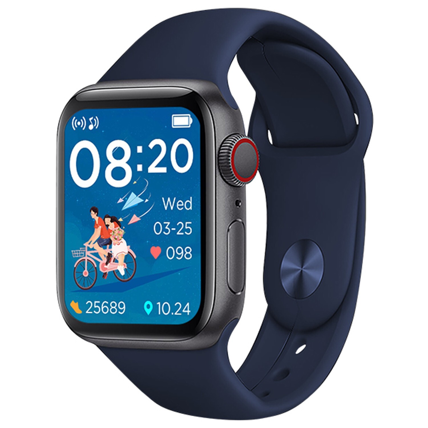 Smartwatch Tracer Bluetooth 5.2 Touch Screen da 1,3" linea SM7 GP+ BLUE