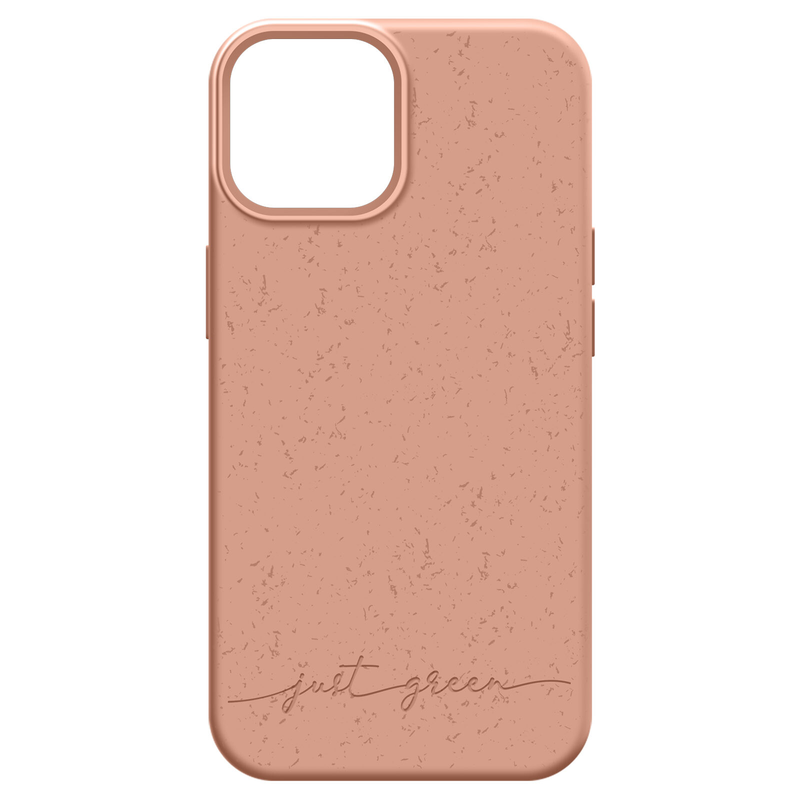 Cover Biodegradabile per iPhone 13 Mini Just Green Rose Gold