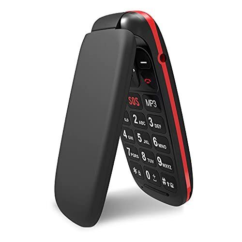 ukuu Telefono Cellulare per Anziani GSM Cellulare per Anziani con Tasti (C0C)