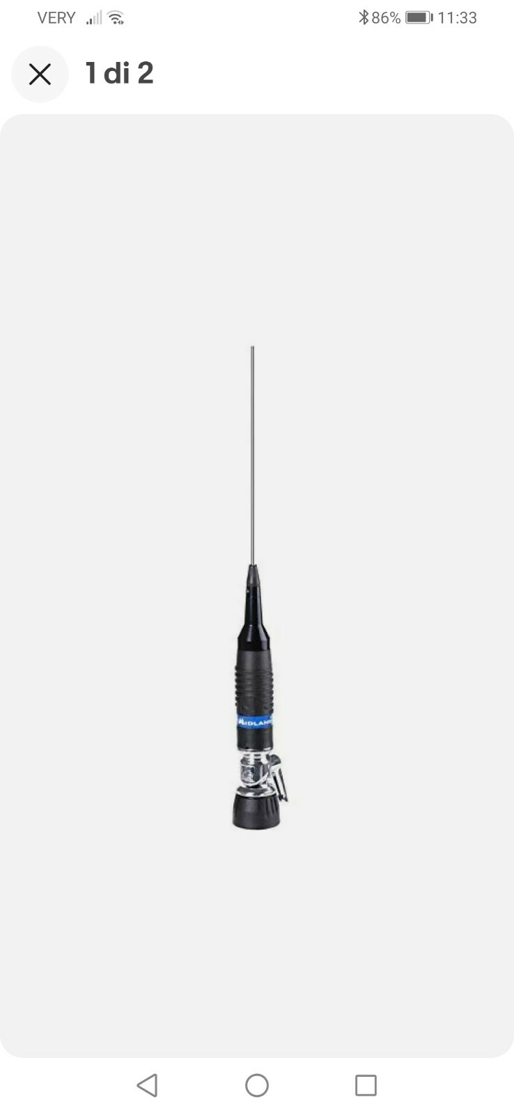 Midland 1546011 Antenna Alan - NUOVO