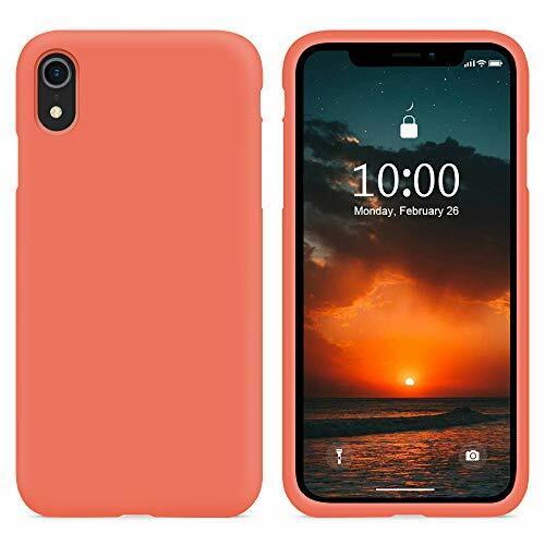 SURPHY Cover iPhone XR Silicone, Custodia iPhone XR Silicone Slim Cover (U7n)