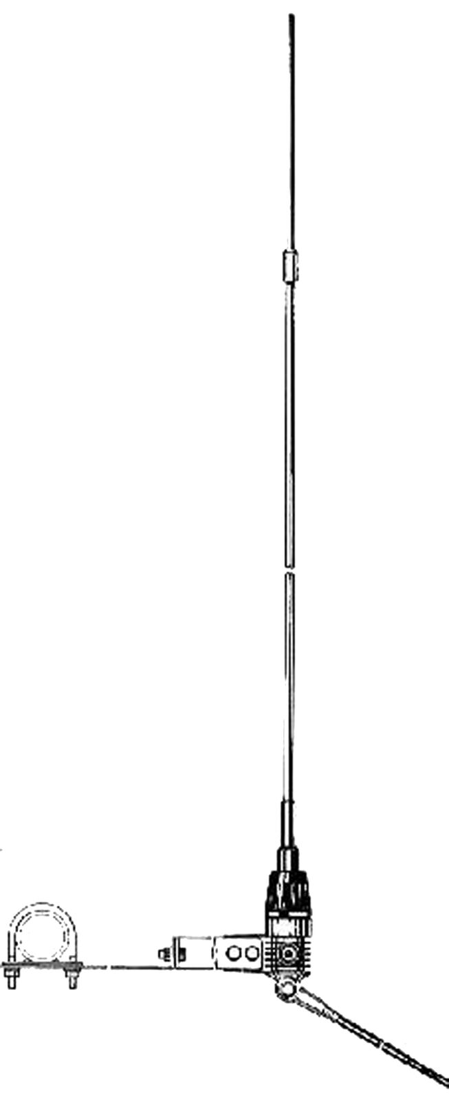 SIRIO NEW BOOMERANG 27A - ANTENNA CB 27 MHZ DA BALCONE
