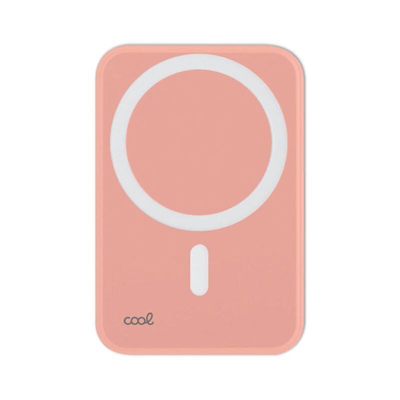 Batteria esterna universale MAGNETICA Power Bank Qi 5000 mAh Cool Rosa (p8B)