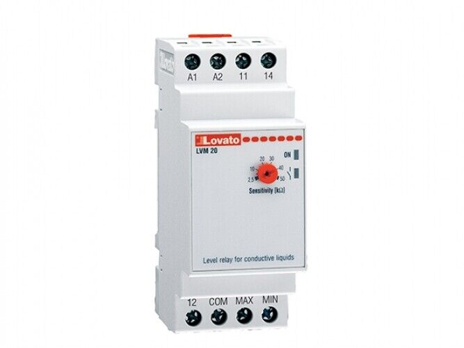 LOVLVM20A415 RELE' LIVELLO 380/415VCA POZZI E POMPE PER 3 SONDE - LOVATO LVM20A4
